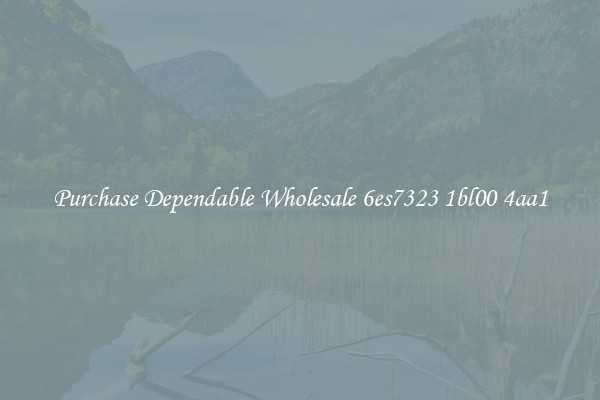 Purchase Dependable Wholesale 6es7323 1bl00 4aa1
