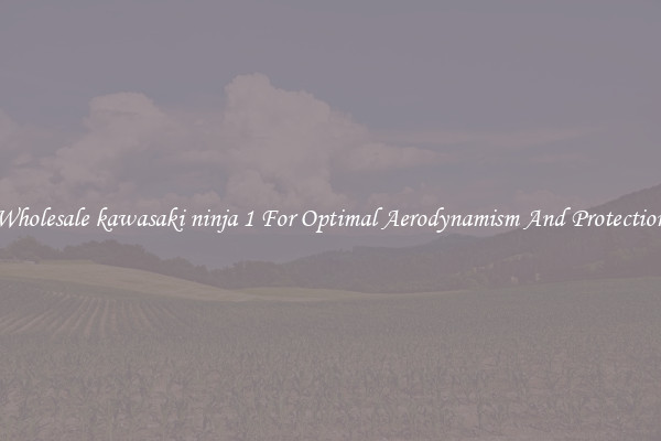 Wholesale kawasaki ninja 1 For Optimal Aerodynamism And Protection