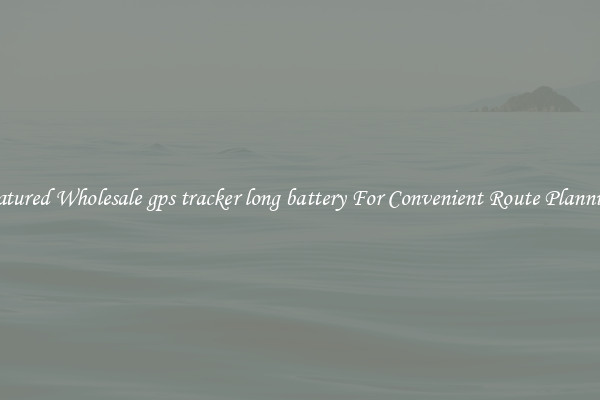 Featured Wholesale gps tracker long battery For Convenient Route Planning 